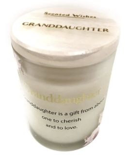 Scented Wishes Granddaughter Candle