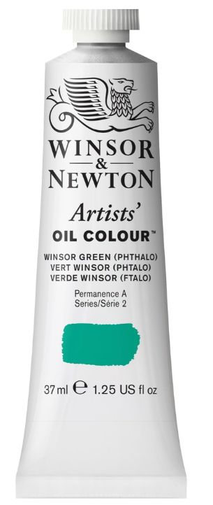 Windsor Artists Oil - 37ml - Windsor Green (Phthalo)