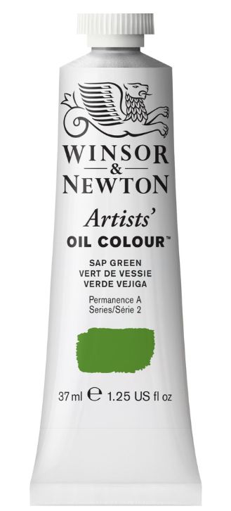 Windsor Artists Oil - 37ml - Sap Green
