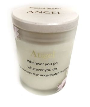 Scented Wishes Angel Candle