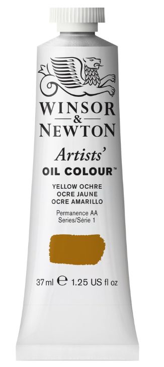 Windsor Artists Oil - 37ml - Yellow Ochre