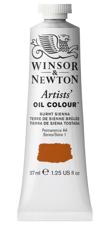 Windsor Artists Oil - 37ml - Burnt Sienna