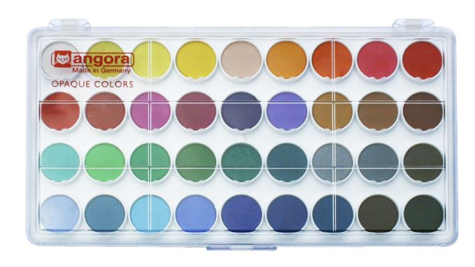 Angora Watercolor Pan Set - 36pc