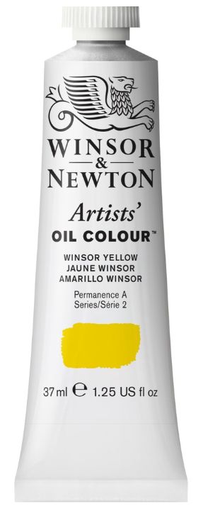 Windsor Artists Oil - 37ml - Windsor Yellow