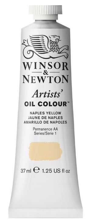 Windsor Artists Oil - 37ml - Naples Yellow