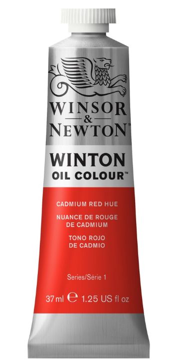 Windsor Winton Oil - 37ml - Cadmium Red Hue