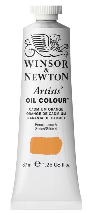 Windsor Artists Oil - 37ml - Cadmium Orange