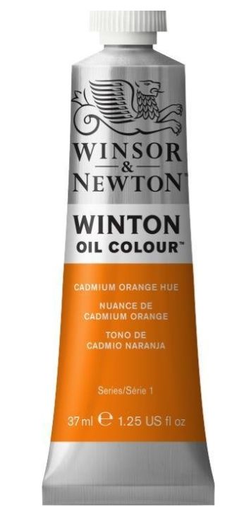 Windsor Winton Oil - 37ml - Cadmium Orange Hue