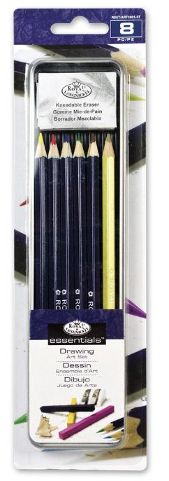 Royal &amp; Langnickel Colored Drawing Pencil Set 8pc