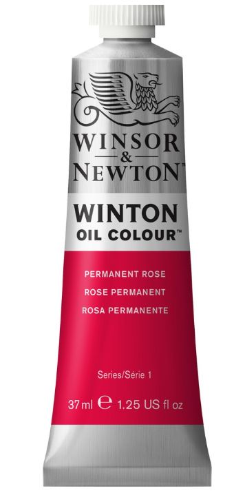 Windsor Winton Oil - 37ml - Permanent Rose