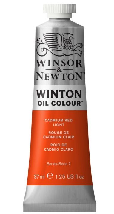 Windsor Winton Oil - 37ml - Cadmium Red Light