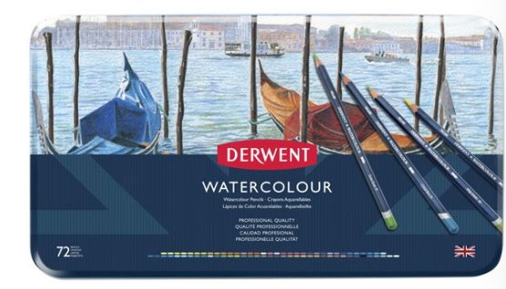 Derwent Watercolor Pencils 72pc