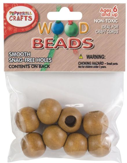 Wood Beads - Maple - 20mm