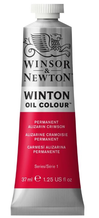 Windsor Winton Oil - 37ml - Permanent Alizarin Crimson