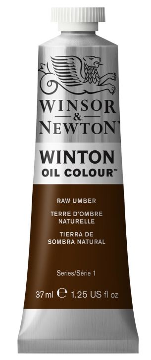 Windsor Winton Oil - 37ml - Raw Umber