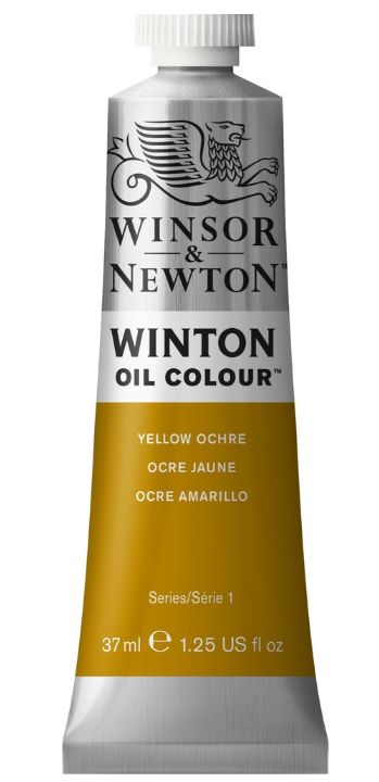 Windsor Winton Oil - 37ml - Yellow Ochre