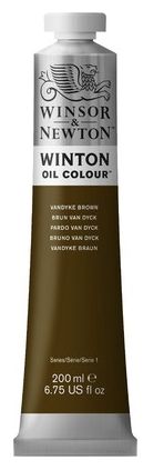 Winton Oil - 200 - Vandyke Brown