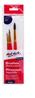 Mont Marte Gallery Watercolor Detail 4pc Set