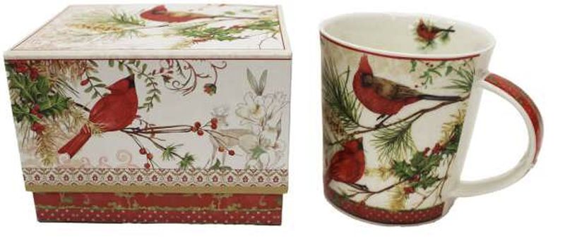 Boxed Mug Cardinal