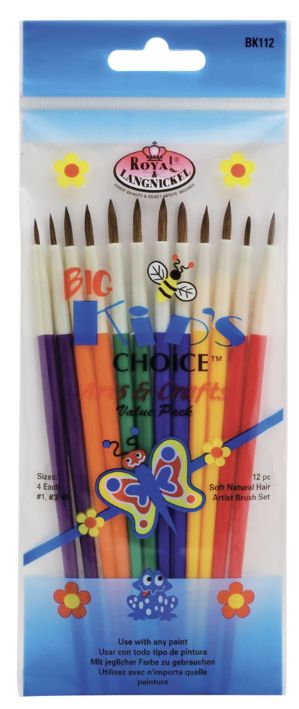 Big Kids Choice 12pc Brushes