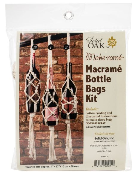 Macrame Bottle Bag Kit