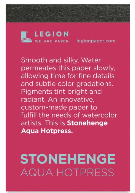 Mini Paper Pads - Stonehenge Aqua HP 140lb