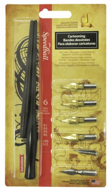 Speedball Pen Set - Cartooning
