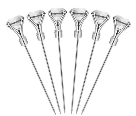 Final Touch Cocktail Picks - Diamond