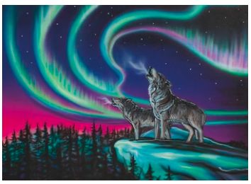 Indigenous Collection DA Wolf Song