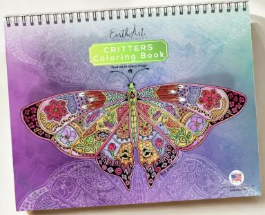 Earth Art Coloring Book - Critters