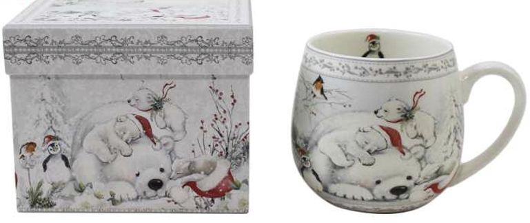 Boxed Mug Polar Bear