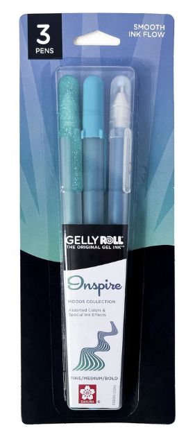 Gelly Roll Inspire Fine 3pk