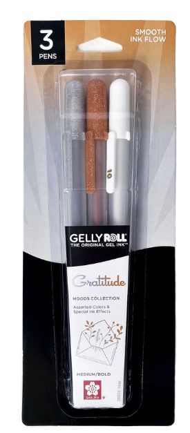 Gelly Roll Gratitude Medium  3pk
