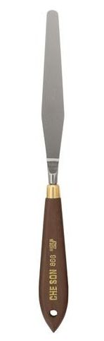 Richeson Italian Painting Knife - Offset Palette 4 1/4x5/8