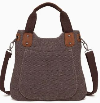 Davan Cotton Linen Shoulder Bag