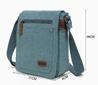 Davan Canvas Shoulder Bag