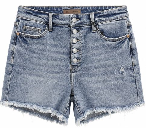 Judy Blue Button Short