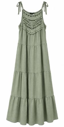 Sage Halter Dress