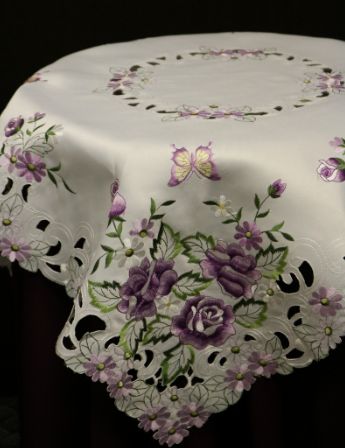 36x36 Purple Rose