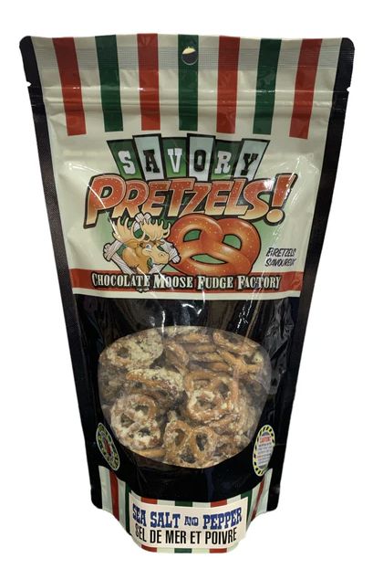 Savory Pretzel - Sea Salt and Cracked Pepper