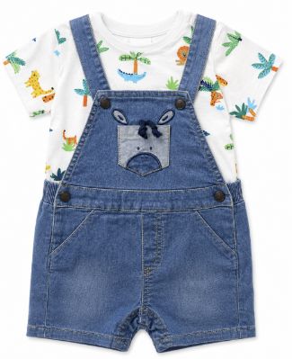Denim Dungaree Set