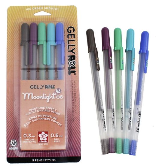 Gelly Roll Moonlight Fine Twilight 5pk