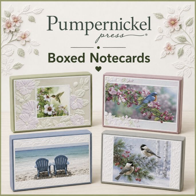 Pumpernickel Press Boxed Notecards