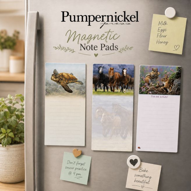 Pumpernickel Magnetic Note Pad