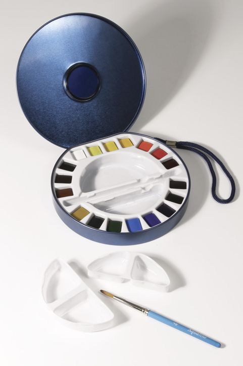 Aquafine Watercolor Travel Set 18pc