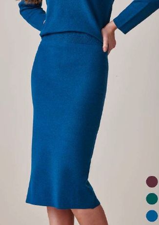 FINAL SALE Long Knitted Skirt