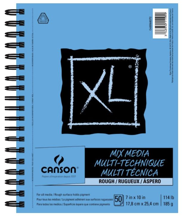 Canson XL Mixed Media Rough 7x10