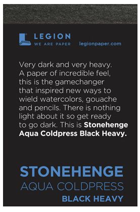 Mini Paper Pads - Stonehenge Aqua Black CP 300lb