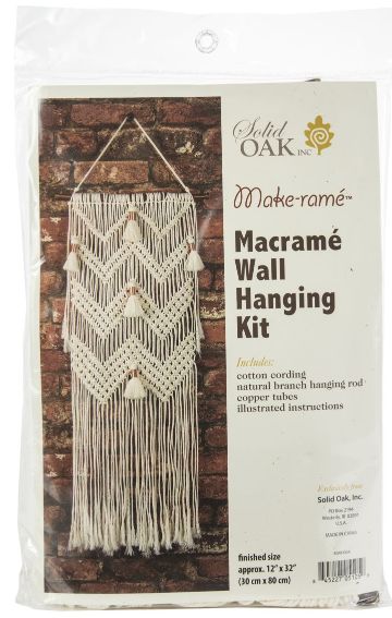 Chevron Tassel Macrame Kit
