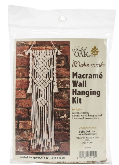Small Macrame Kit - 3 Triangles